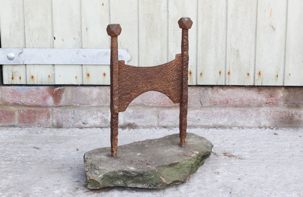 18th Century Iron Boot Scraper