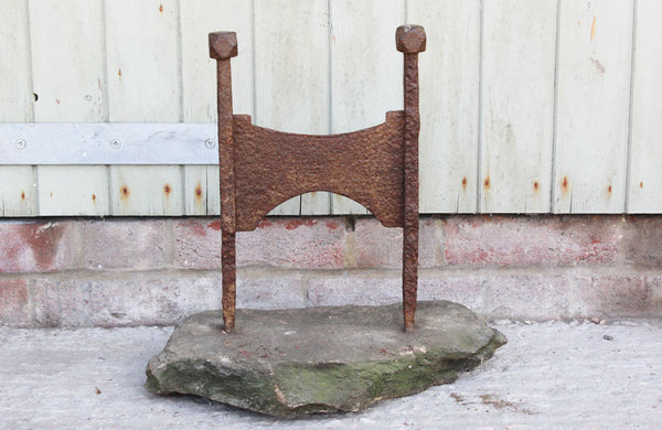 18th Century Iron Boot Scraper