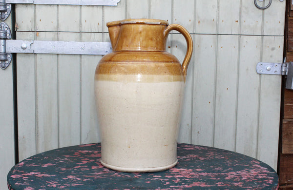 Victorian Lambeth-Dolton Harvest Jug