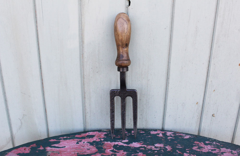Edwardian Cast Iron Hand Fork