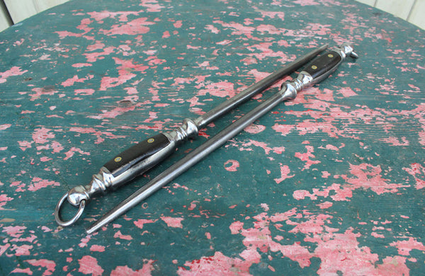 An Unusual Pair of Knife Steels