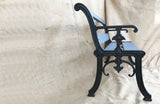 A Late 19th C Cast Iron Bench