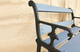A Late 19th C Cast Iron Bench