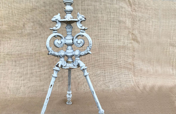 A Colebrookdale Cast Iron Tripod Table