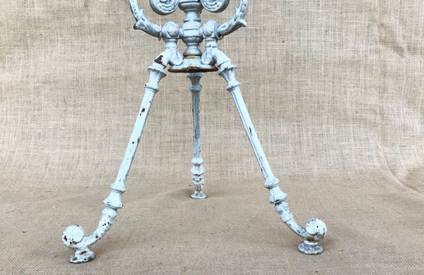 A Colebrookdale Cast Iron Tripod Table