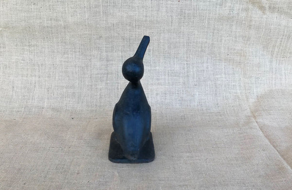 An Early 20th C French Cast Iron Duck Door Stop