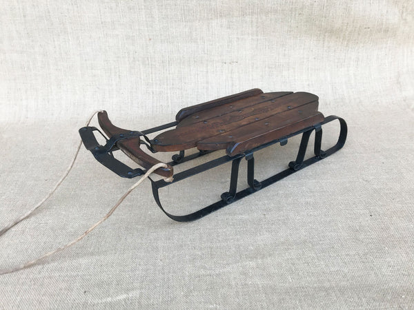 A vintage child’s sledge