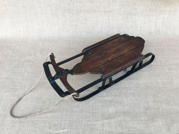 A vintage child’s sledge