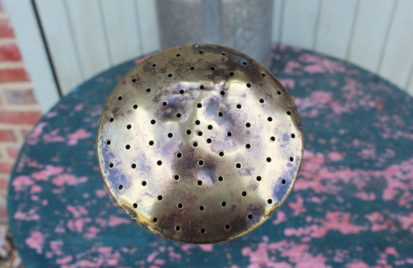 Vintage Galvanised Haws Watering Can No.4 with Brass Rose