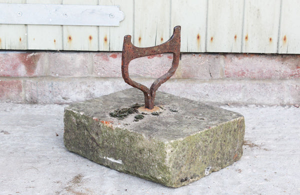 A Georgian Iron Boot Scrapper