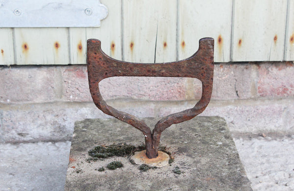A Georgian Iron Boot Scrapper