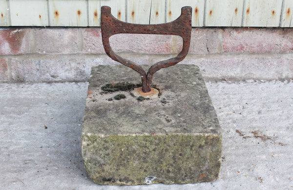 A Georgian Iron Boot Scrapper