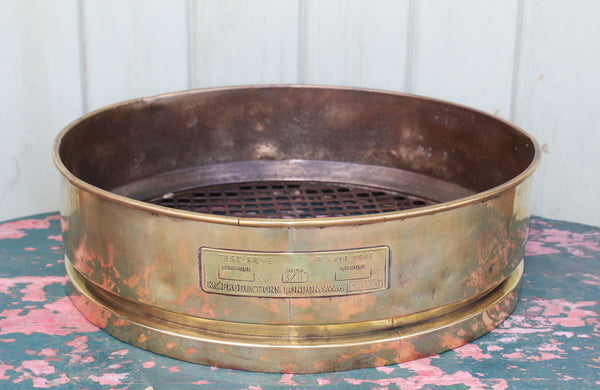 Industrial Brass & Iron Sieve