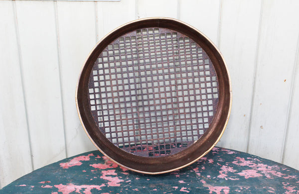 Industrial Brass & Iron Sieve