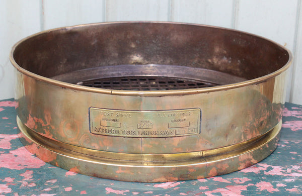 Industrial Brass & Iron Sieve
