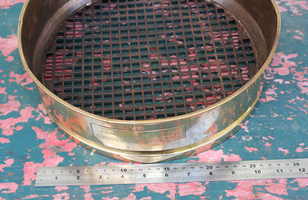 Industrial Brass & Iron Sieve
