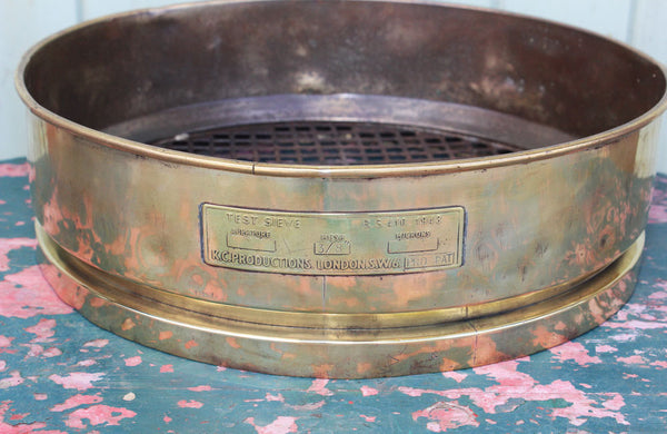 Industrial Brass & Iron Sieve
