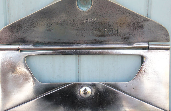 Very Rare Brass Envelope Letter Box