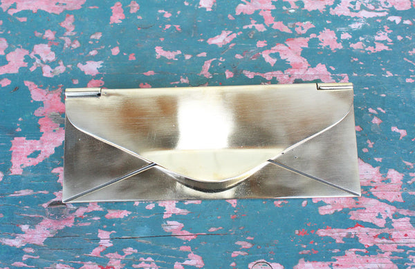 Very Rare Brass Envelope Letter Box