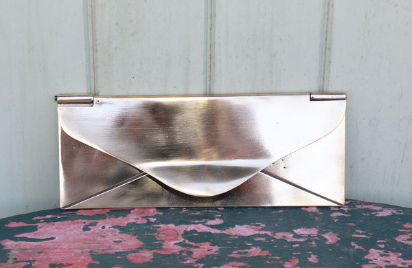 Very Rare Brass Envelope Letter Box