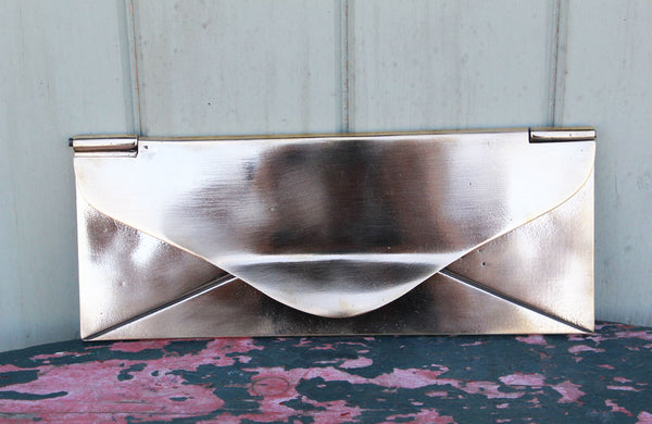Very Rare Brass Envelope Letter Box
