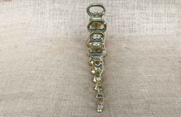 A Set of Victorian Brass Weights