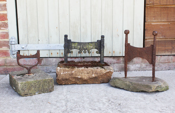 A Georgian Iron Boot Scrapper