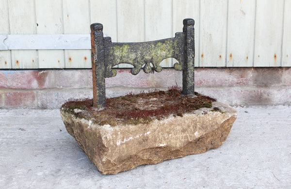 A Victorian Cast Iron Boot Scraper