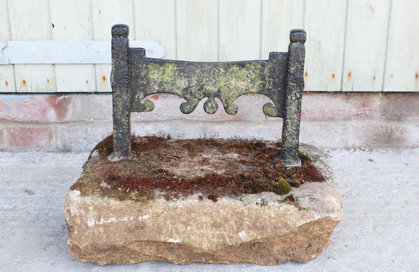 A Victorian Cast Iron Boot Scraper