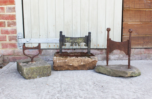 A Georgian Iron Boot Scrapper