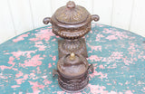 Victorian Cast Iron Lidded Urn