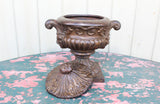 Victorian Cast Iron Lidded Urn