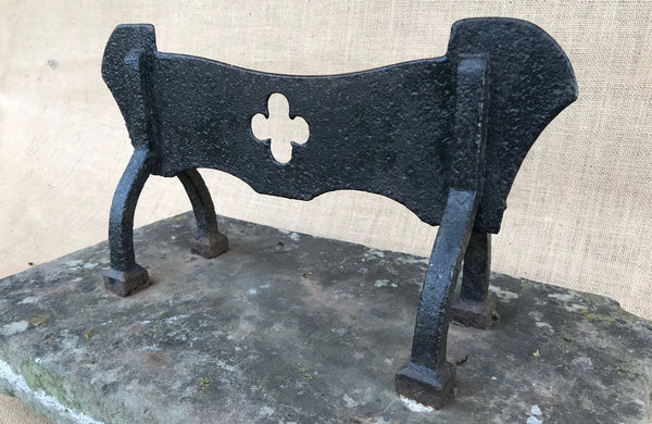 A Victorian Wrought Iron Boot Scraper