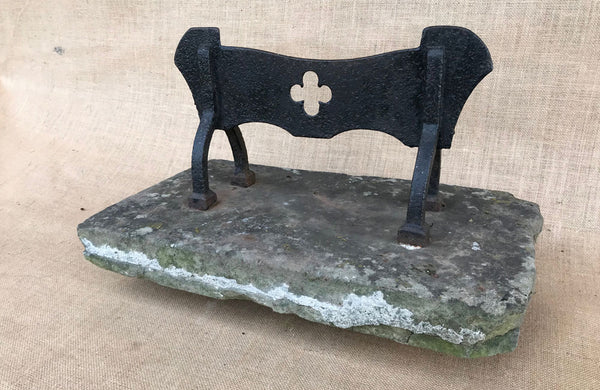 A Victorian Wrought Iron Boot Scraper