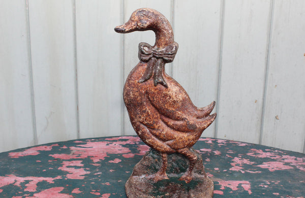 Vintage Cast Iron "Jemima Puddle Duck" Doorstop
