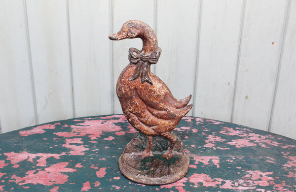 Vintage Cast Iron "Jemima Puddle Duck" Doorstop