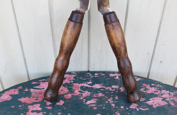 An Unusual Pair of Vintage Shears with Notched Blade