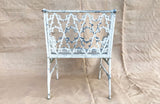 A Mid 20th C Painted Gothic Style Garden Seat