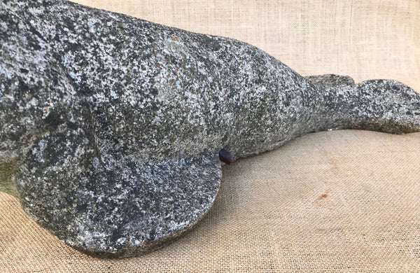 A Vintage Reconstituted Stone Baby Seal Fountain