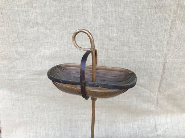 A rare Edwardian picking trug