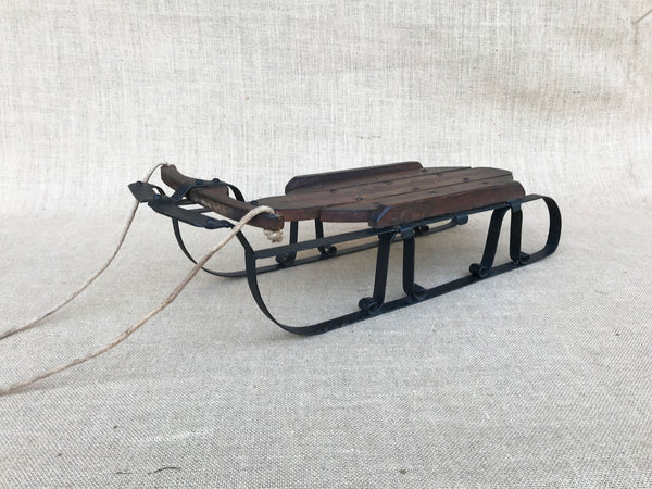 A vintage child’s sledge