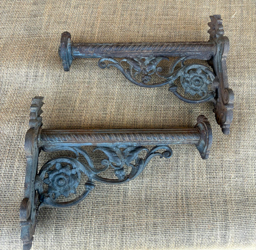 Pair of Cast Iron Brackets