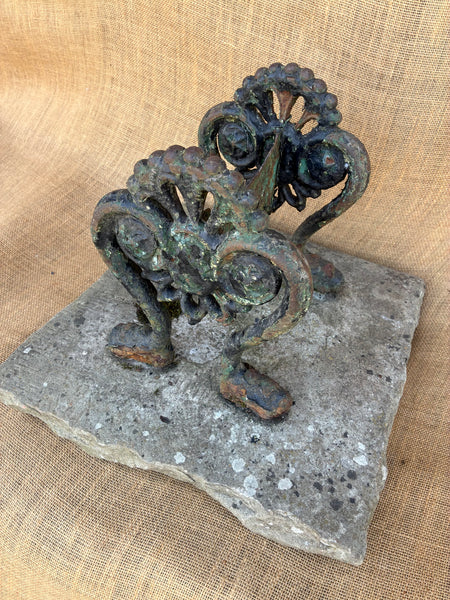 Rare Cast Iron Boot Scraper, similar to those at No 10 Downing Street