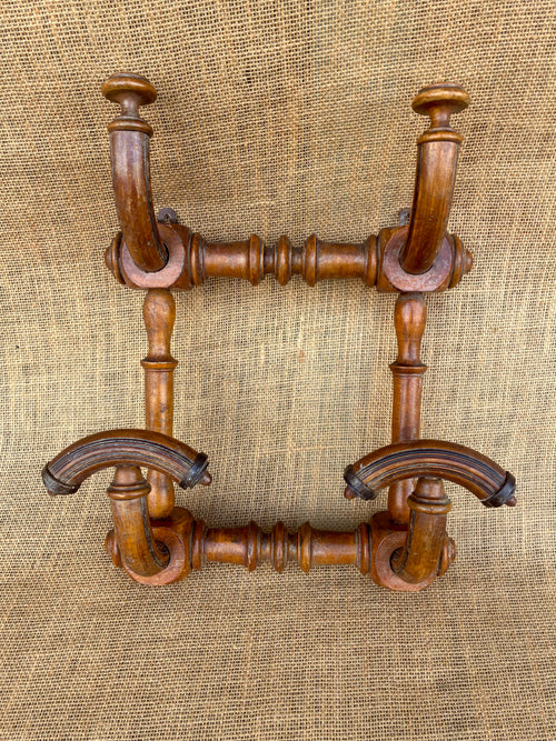19th Century French Coat and Hat Rack