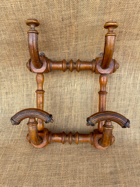 19th Century French Coat and Hat Rack
