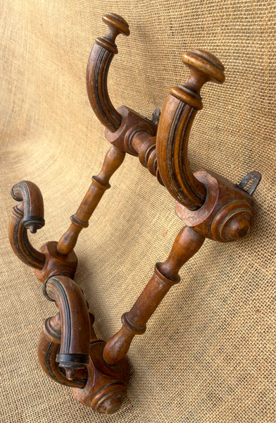 19th Century French Coat and Hat Rack