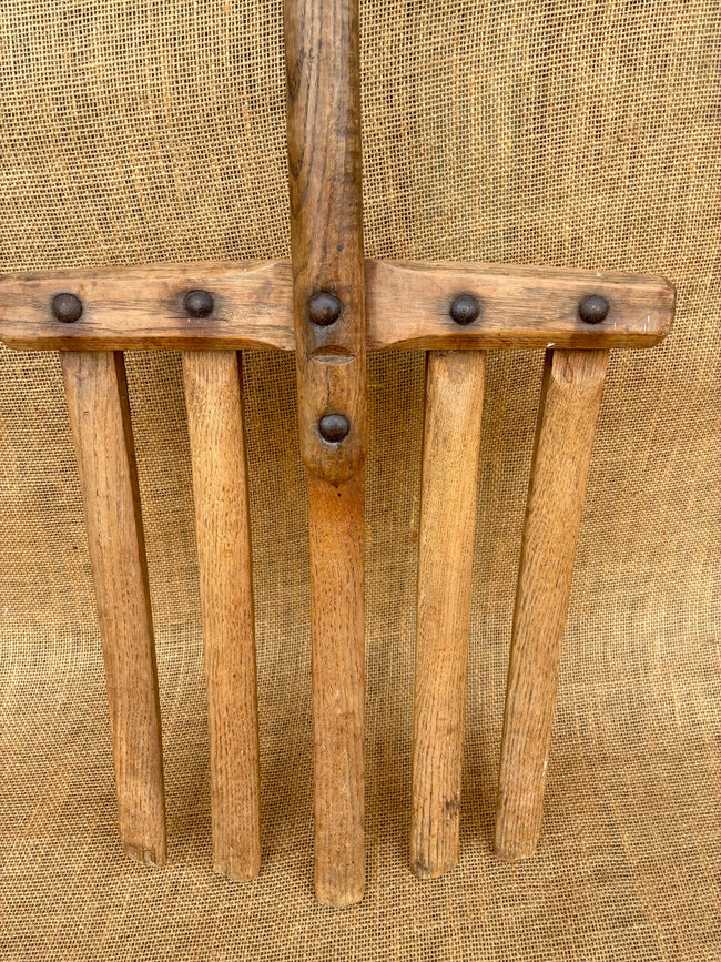 19th Century Beachwood Malting Fork