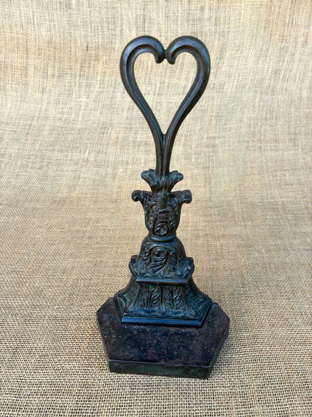 19th Century Bronze Doorstop