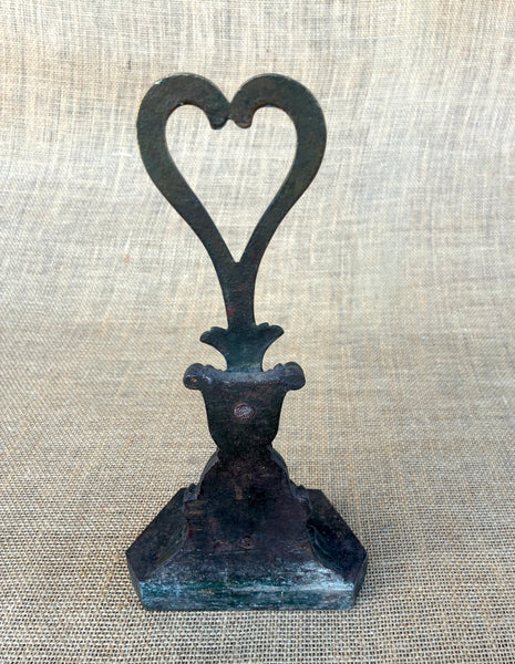 19th Century Bronze Doorstop