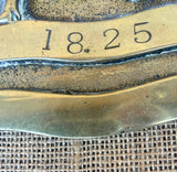 Brass Cow inscribed 1825